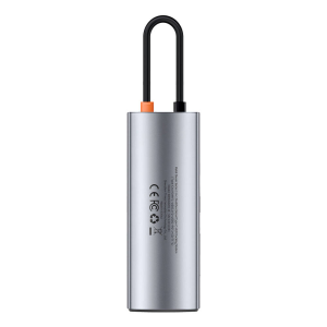 Metal Gleam USB-C Dock- grey