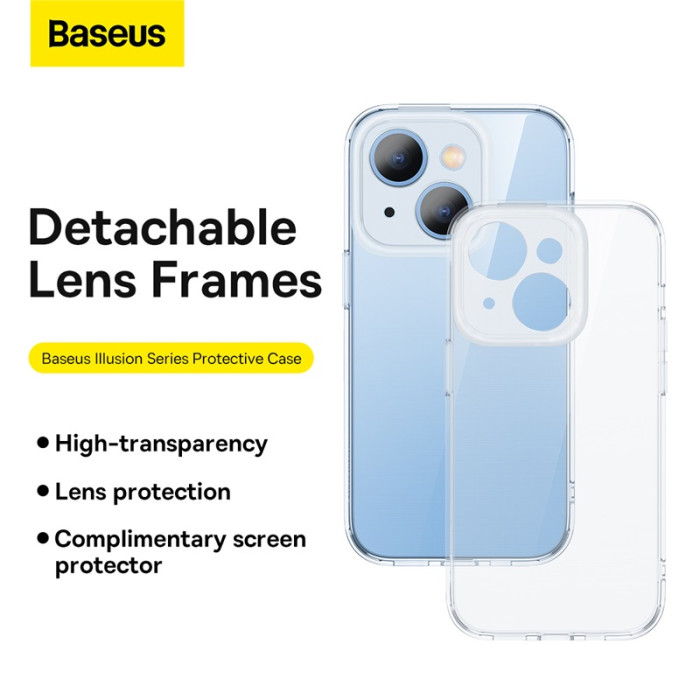 Case + glass protector BASEUS Illusion Series for Apple iPhone 14 Plus